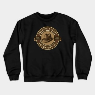 Fortune and Glory Adventure Co - Camping, Hiking, Adventure Crewneck Sweatshirt